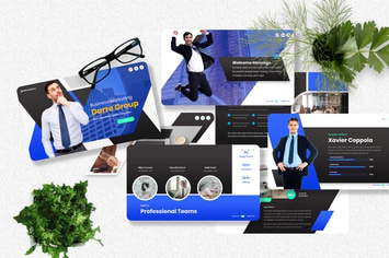 Darre - Pitch Deck Powerpoint Template