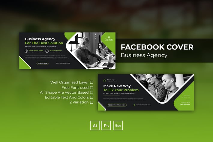 Business Agency Facebook Cover