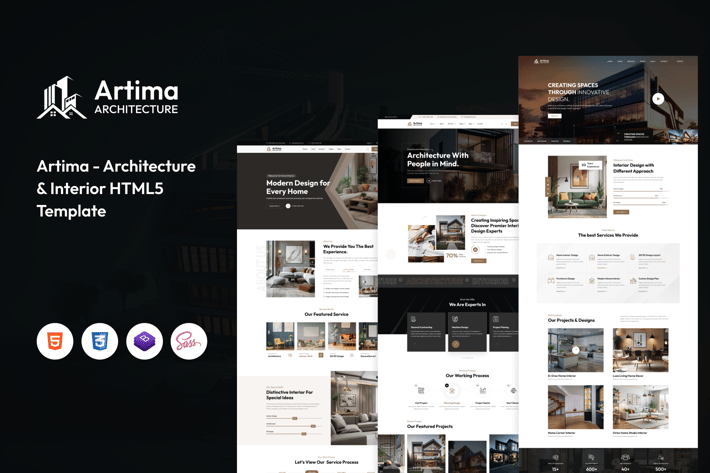 Artima – Modern Architecture & Interior HTML5 