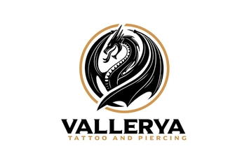 Heraldic Royal Dragon Emblem Logo