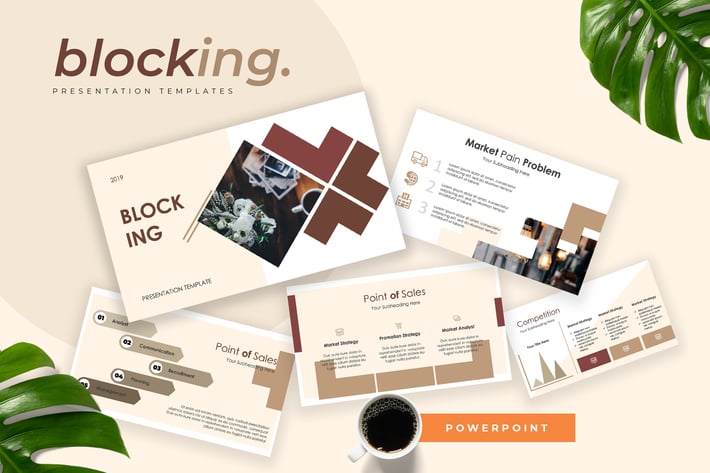 Blocking - Pitch Deck Powerpoint Presentation
