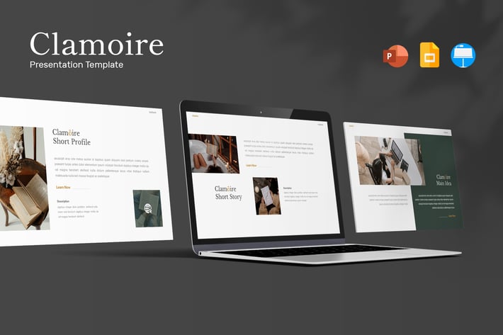 Clamoire - Presentation Template