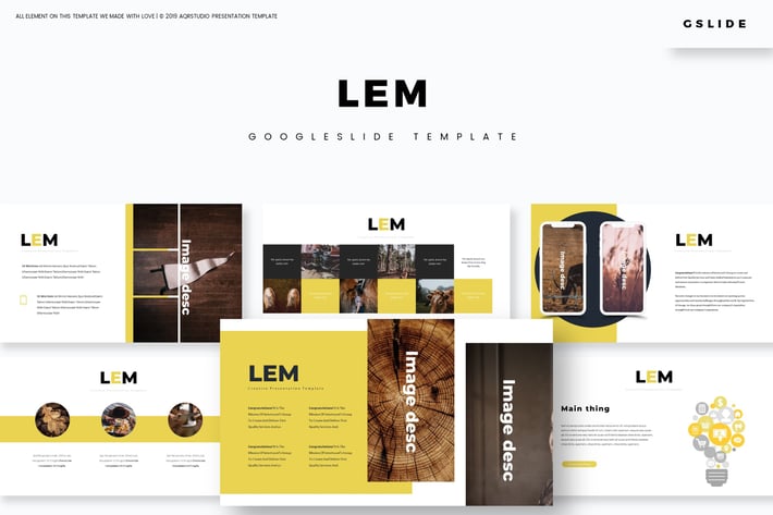 Lem - Google Slides Template