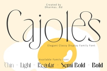 Cajoles - Modern Serif Font
