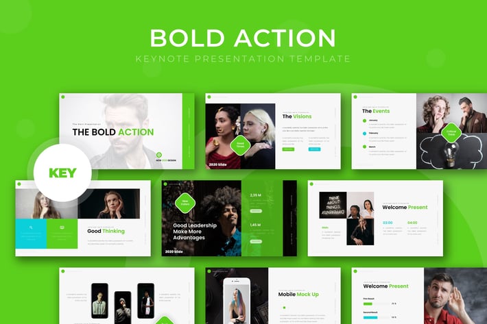 Bold Action - Keynote Template