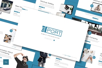 Eport - Simple Keynote Template