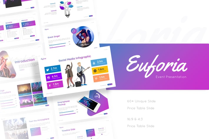 Euforia - Concert Powerpoint Template