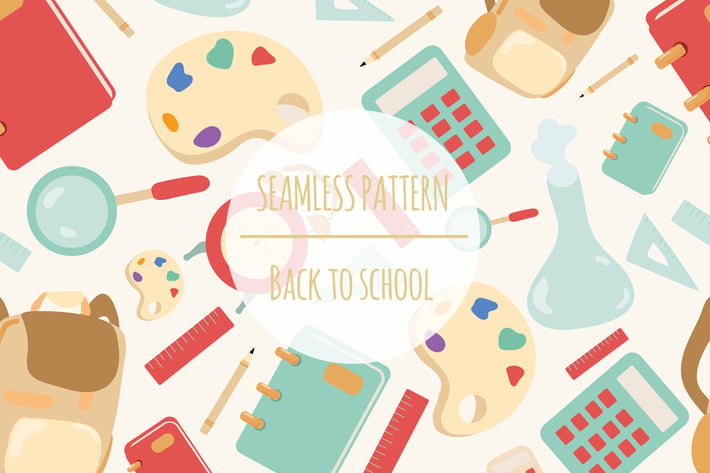 Back To School – Seamless Pattern