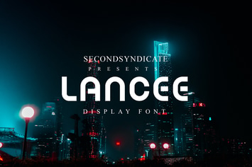 Lancee - Display Font
