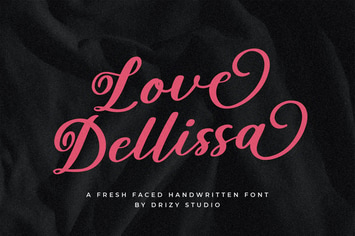 Love Dellissa - Calligraphy Font