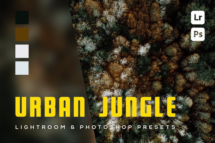 6 Urban Jungle Lightroom and Photoshop Presets