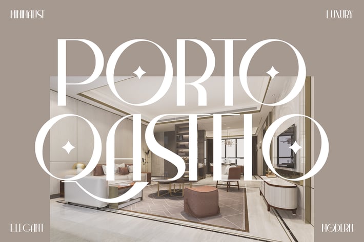Porto Qastelo Modern Sans Serif Font