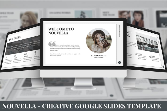 Nouvella - Creative Google Slides Template