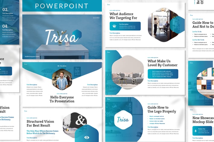 Trisa - Business Powerpoint Template