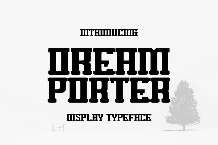 Dream Porter Bold Display