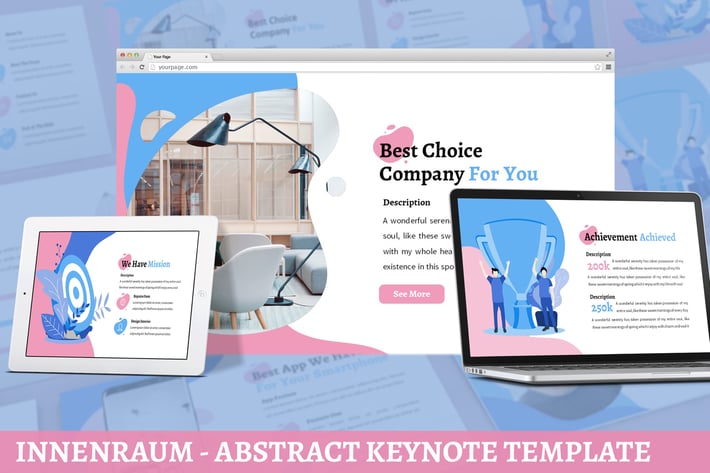 Innenraum - Abstract Google Slides Template