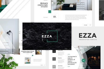 Ezza - Minimal Furniture Presentation
