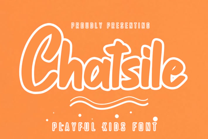 Chatsile - Playful Kids Font
