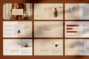 ROSEA - Powerpoint Template
