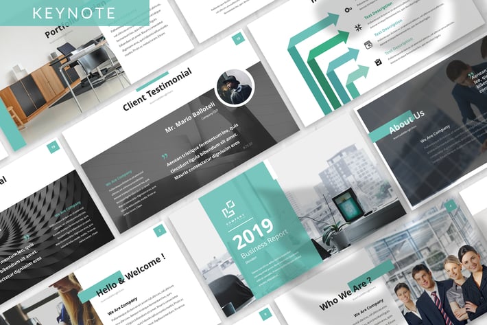 Stendarr - Business Keynote Template