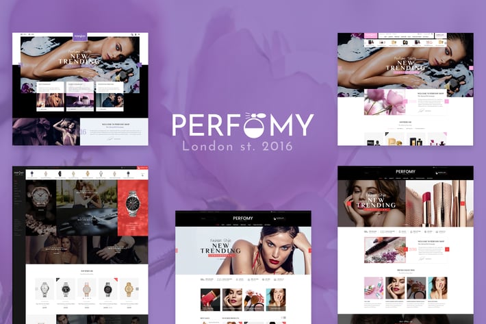 Perfomy - Perfume & Accessories PSD Temp