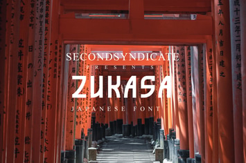Zukasa - Japanese Font