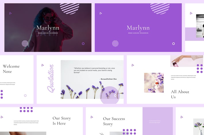 Marlynn - Branding Guidelines Powerpoint