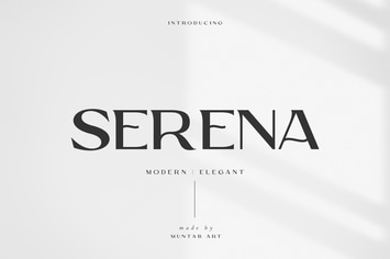 Serena | Modern Sans Serif