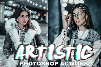 Artistic Collection Metal  Photoshop Actions