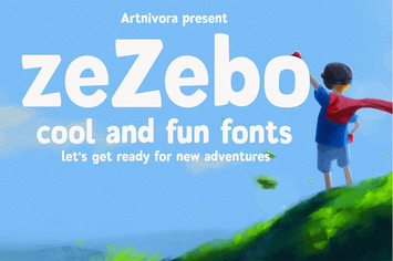 Zezebo - Fun Display Font