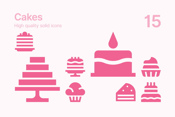 Cake Icons