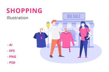 Shopping Illustration