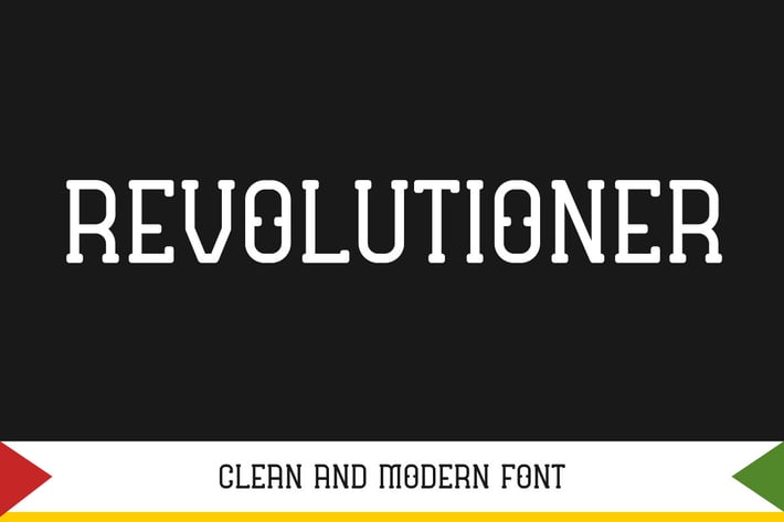 Revolutioner - Clean and Modern Font