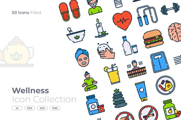 Wellness Filled Icon