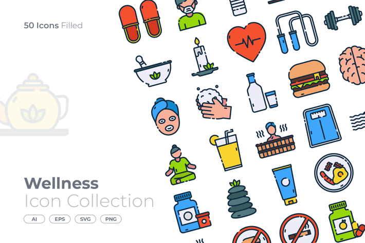 Wellness Filled Icon