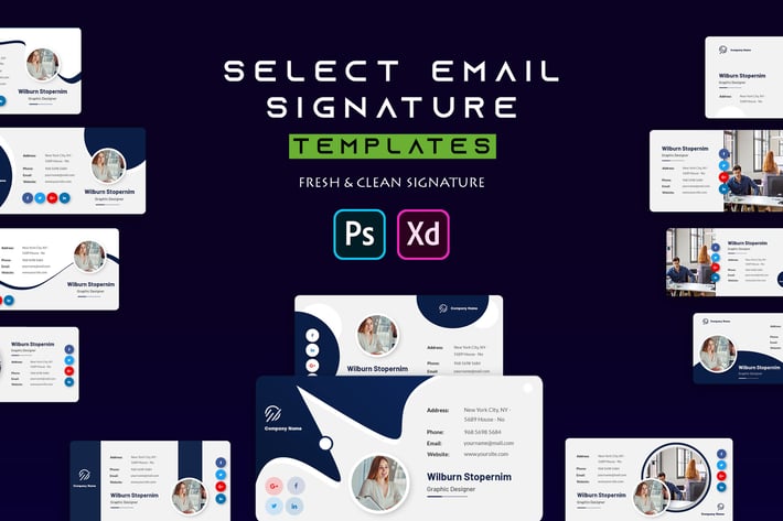 Select | Email Signature Template