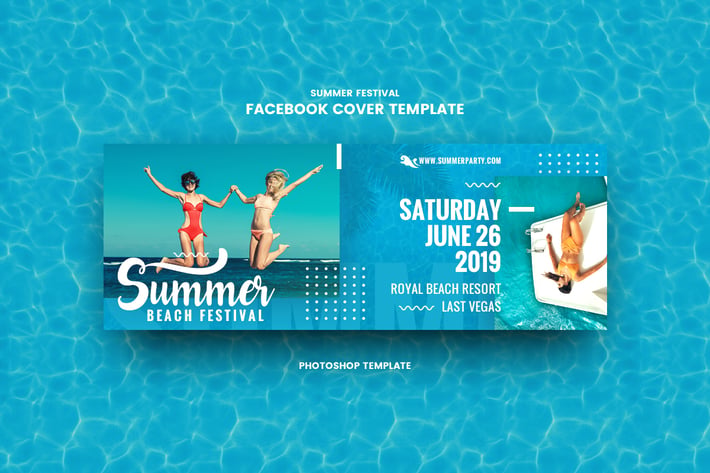 Summer Festival Facebook Cover Template