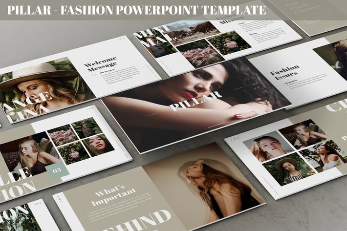 Pillar - Fashion Powerpoint Template