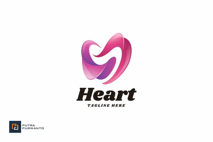 Heart Love - Logo Template