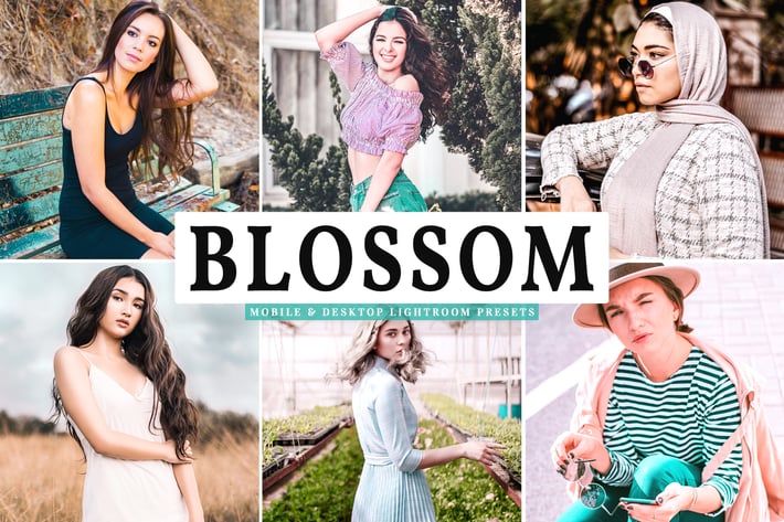 Blossom Mobile & Desktop Lightroom Presets