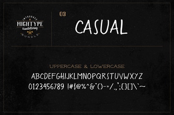 Mightype 03 - Casual