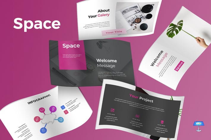 Space - Keynote Template