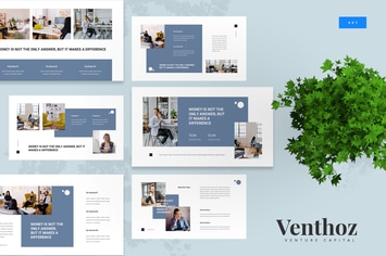 Venthoz - Venture Capital Keynote Template