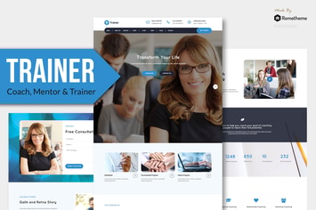 Trainer - Trainer, Mentor, Coach MUSE Templates