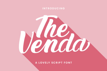 The Venda Lovely Script Font