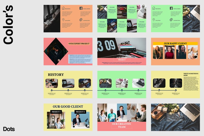 Color's - Powerpoint Tamplate