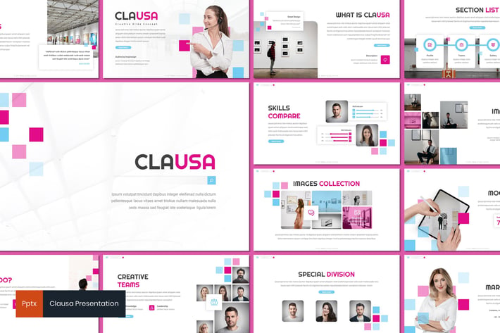 Clausa - Business Powerpoint Template