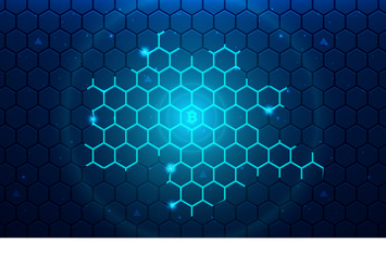 Bitcoin Technology Vector Illustration 9