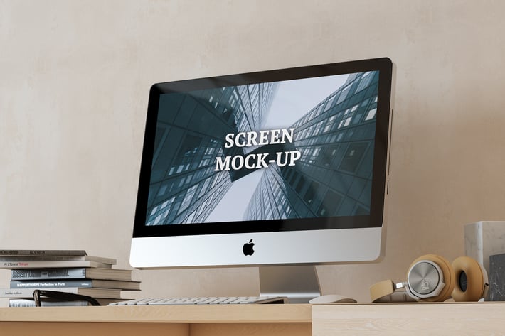 16x9 Screen Mock-Up Set 2