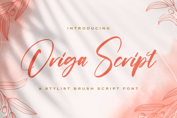 Origa Script - Handwritten Font